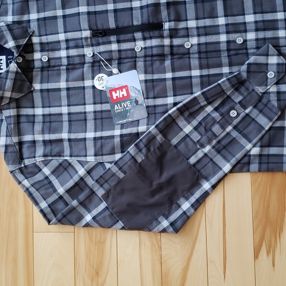 HH - Mens button down long sleeve shirt - Picture 8 of 14